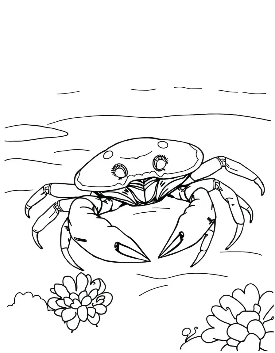 A horseshoe crab visiting shallow reef areas during breeding season