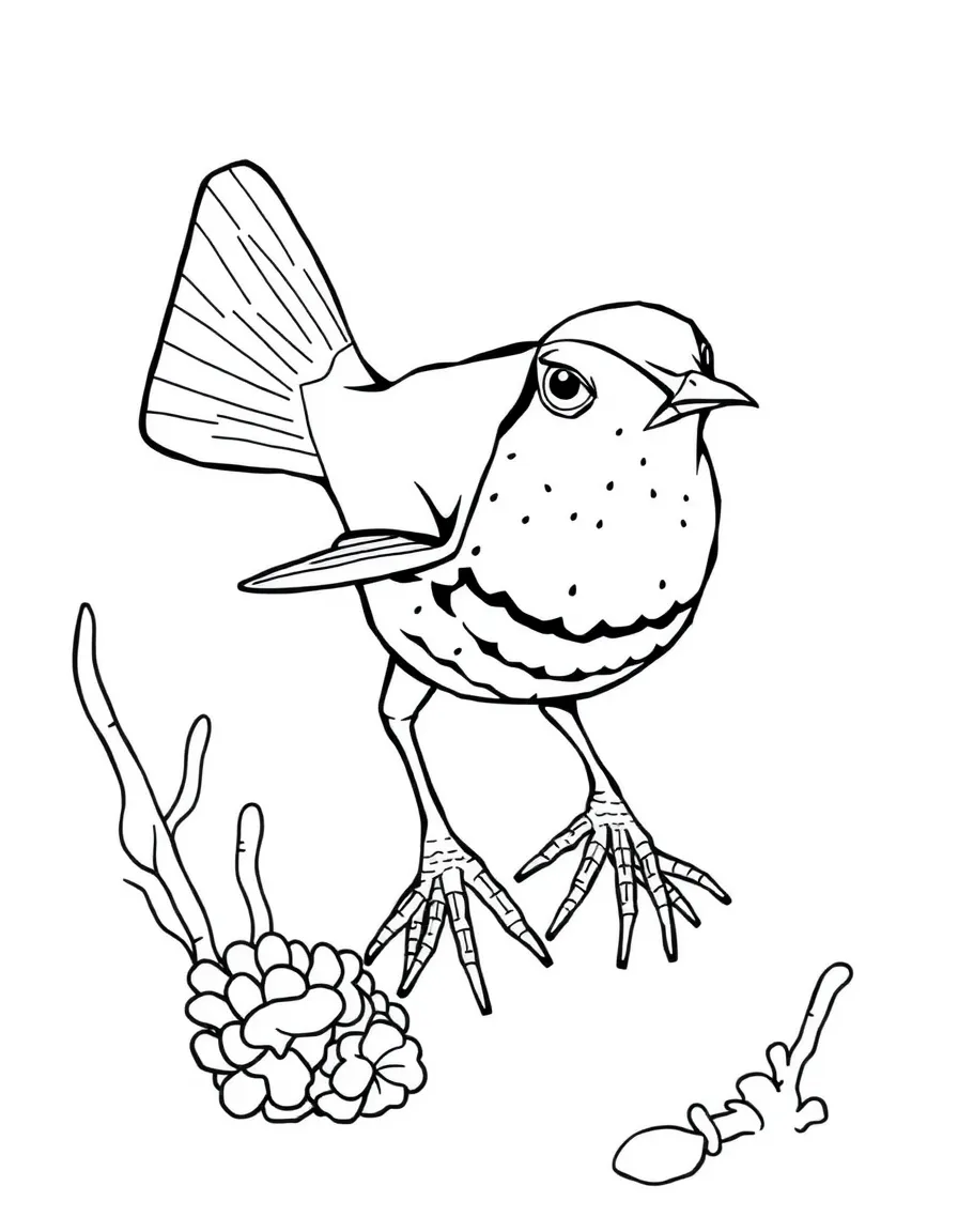 A sea robin using its specialized fin rays to "walk" and probe the sea floor