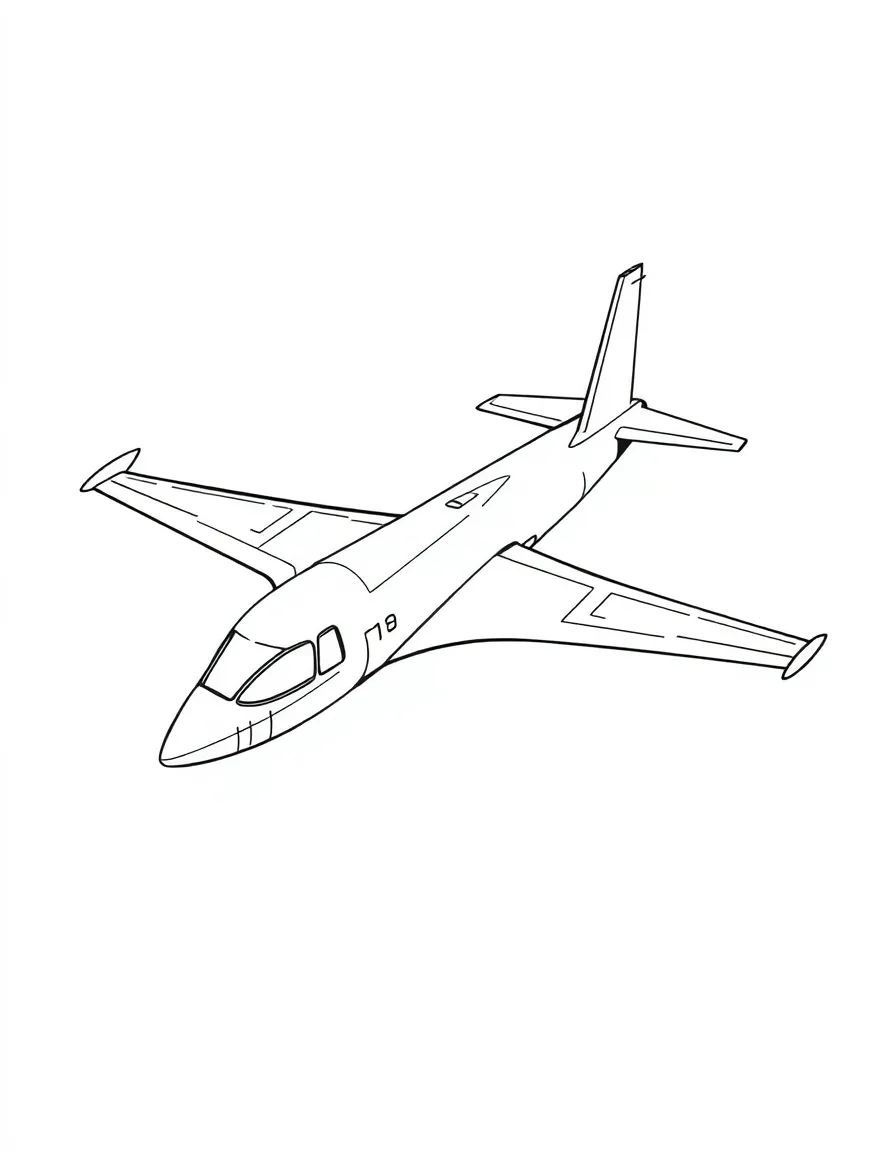 A blended wing body aircraft with unique shape
