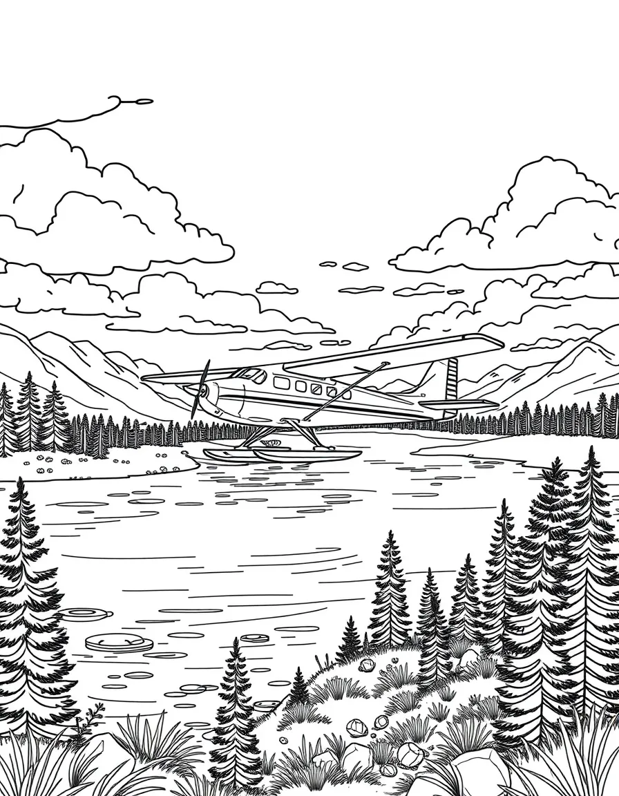 A fly-fishing trip using a bush plane to reach remote lake