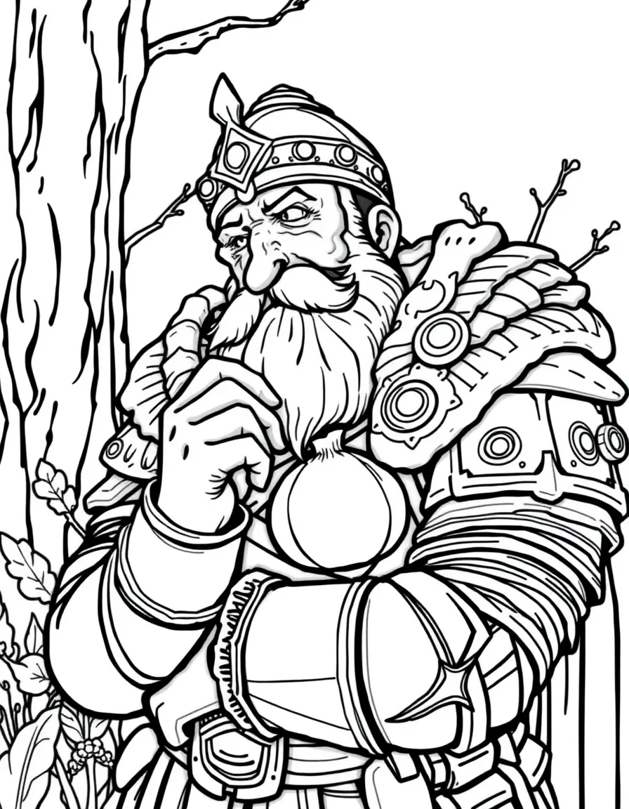 Siegmeyer of Catarina pondering with his onion armor