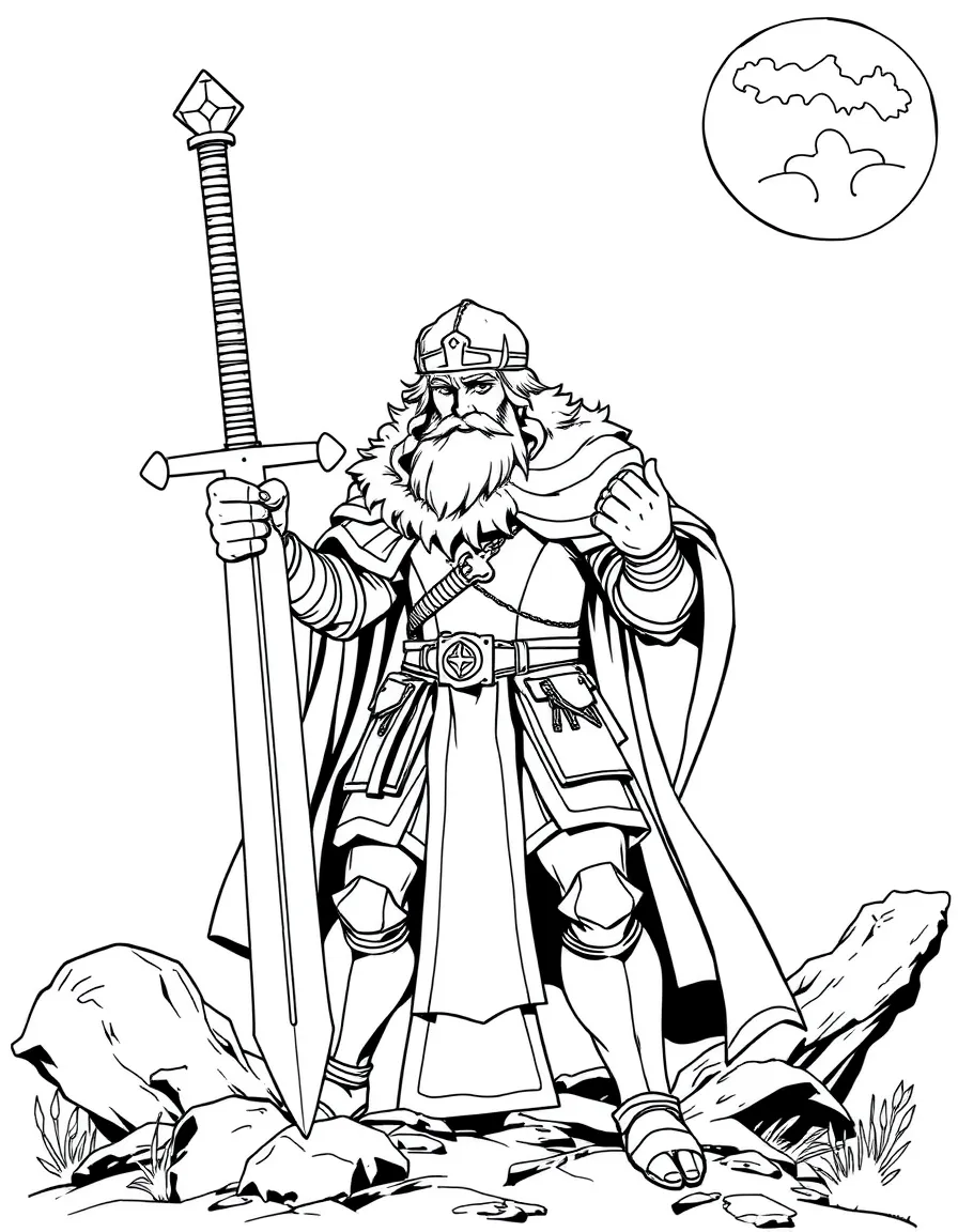 Ludwig the Holy Blade with moonlight greatsword