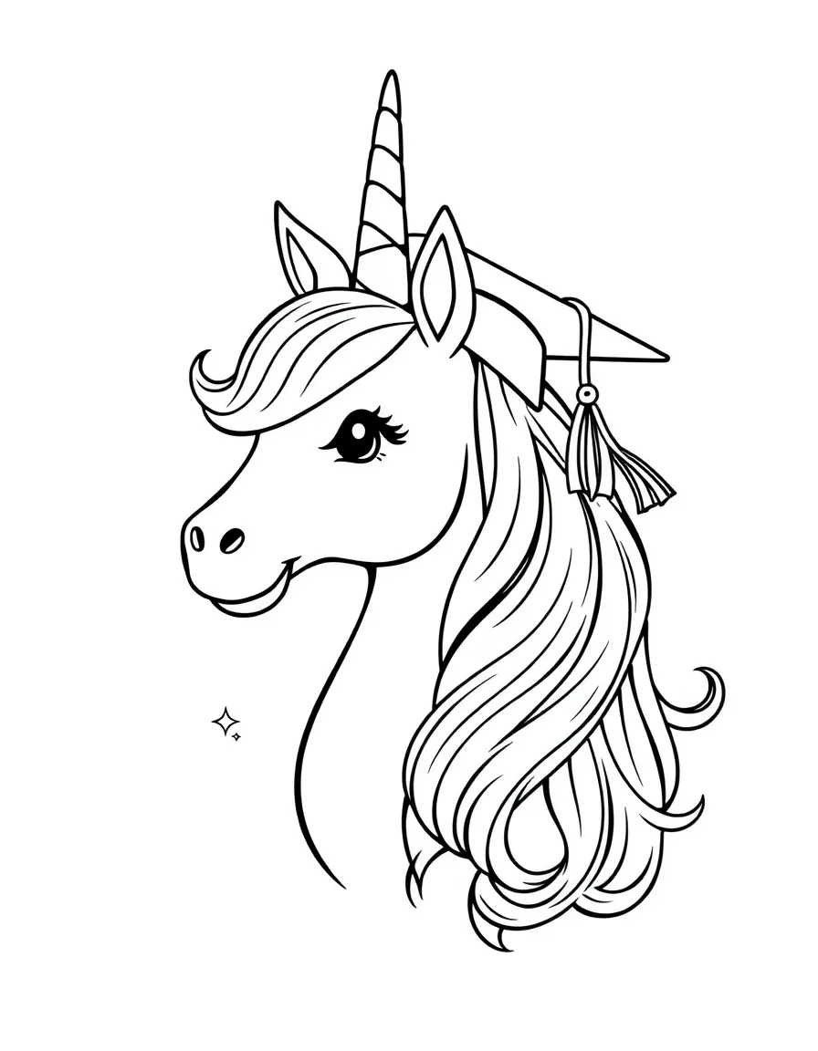 Unicorn graduation day