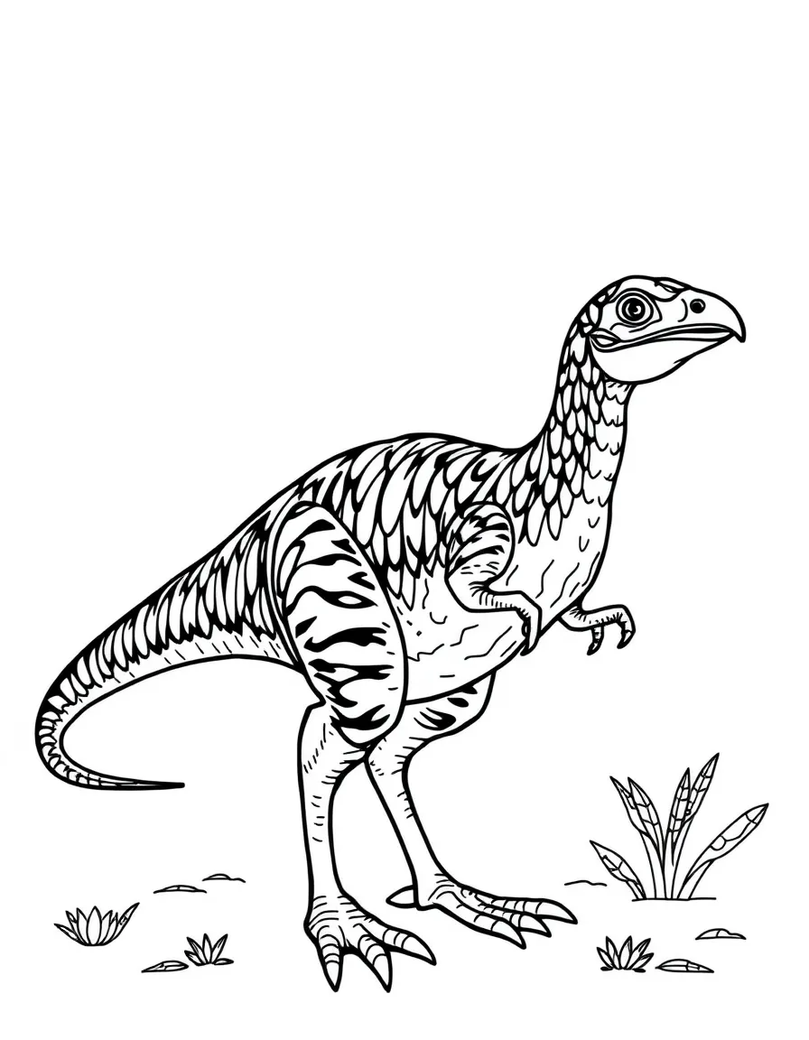Compsognathus, the chicken-sized dinosaur