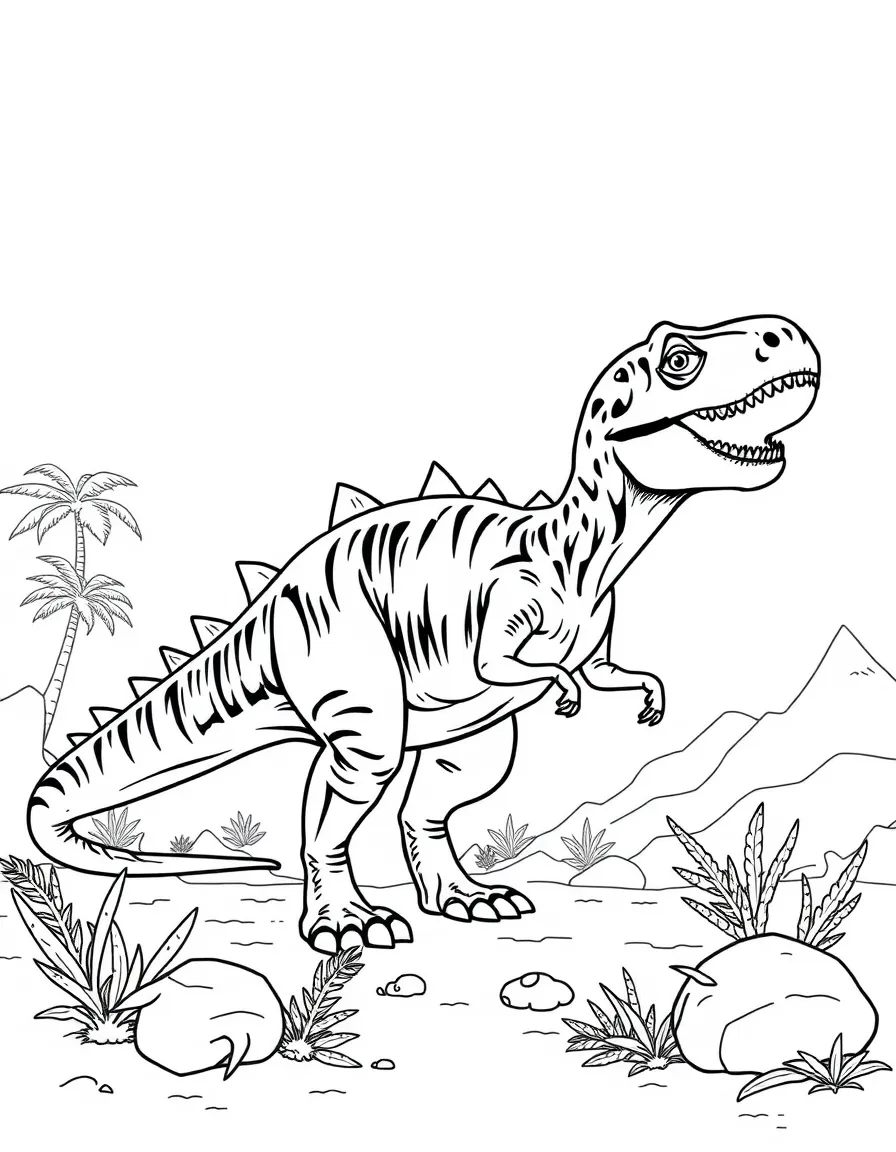 Dinosaur extinction theories illustrated