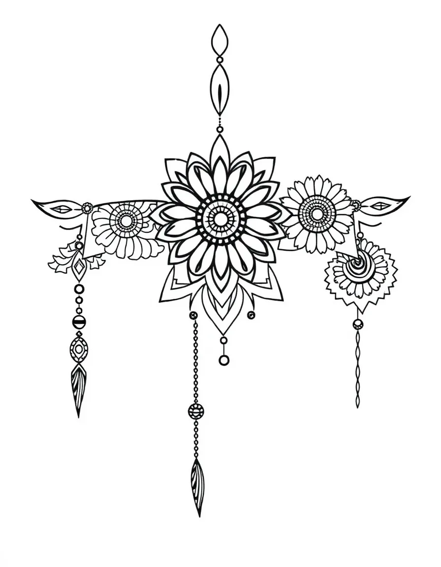 Bindi designs with elaborate patterns and symbolic meaning