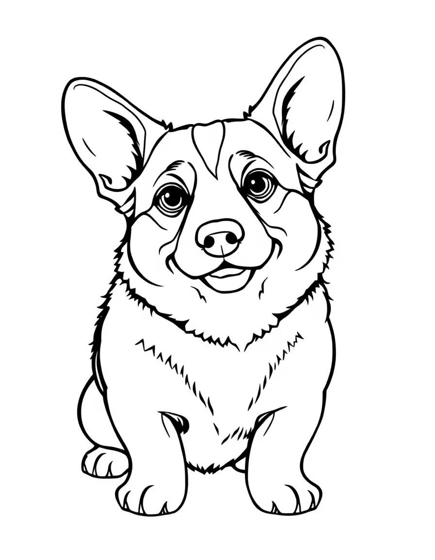 A Corgi with its characteristic short legs