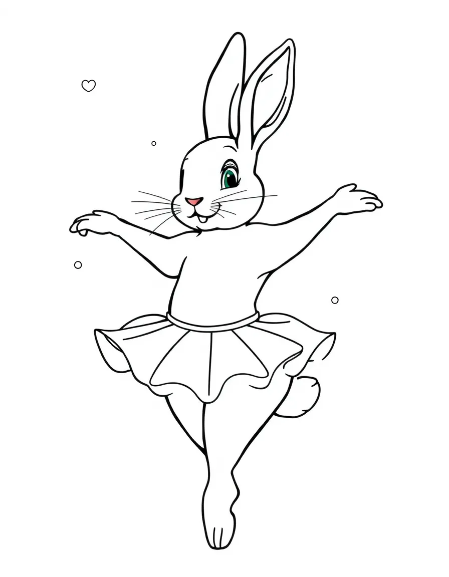 A rabbit performing in a ballet