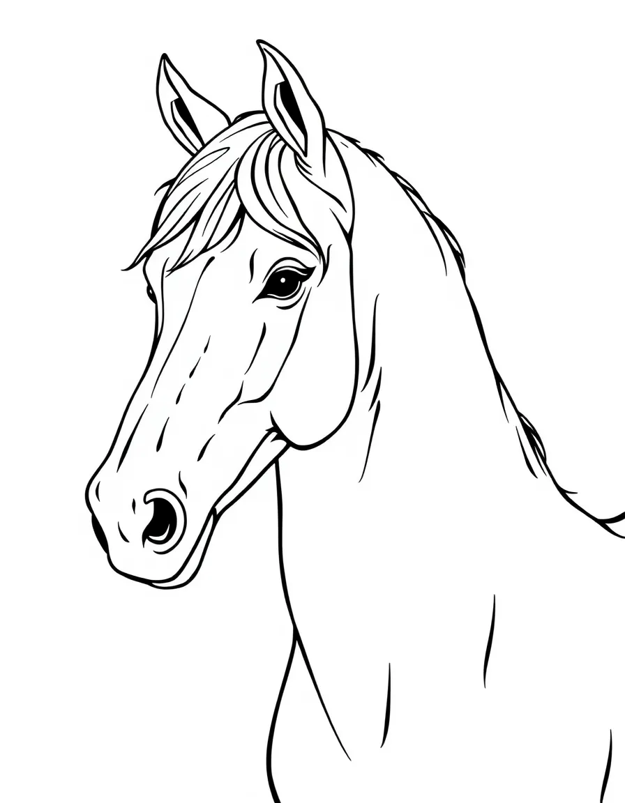 A Palomino horse with golden coat