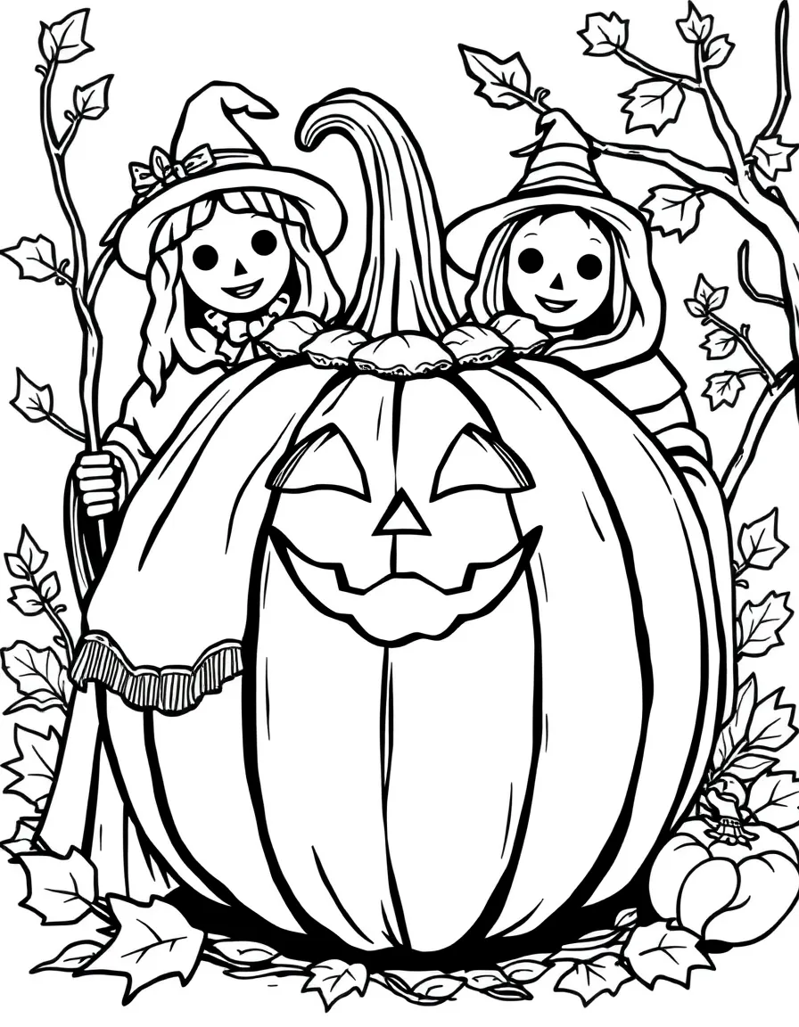 A pumpkin wearing different historical period costumes