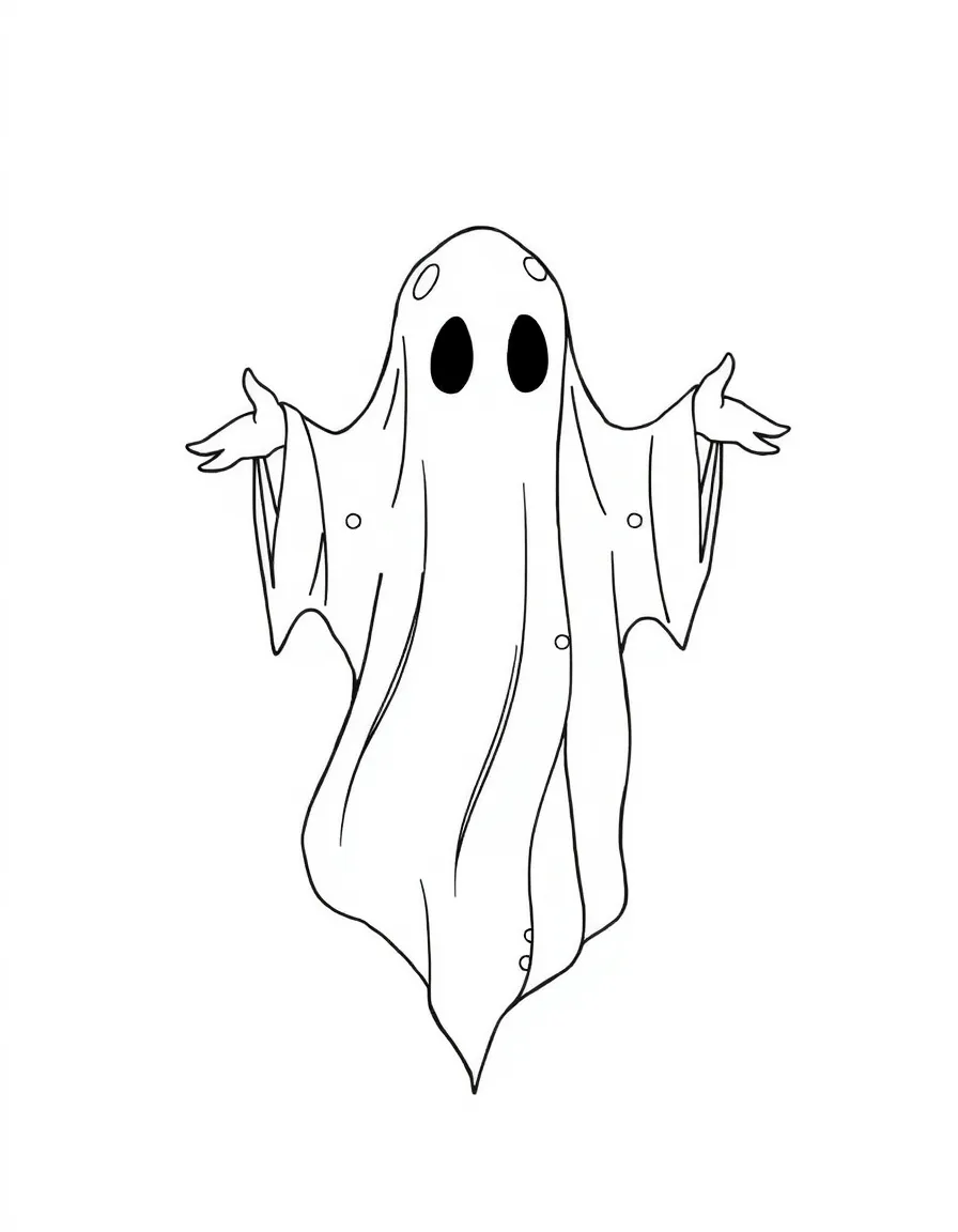 A ghost whose form is made of morning dew