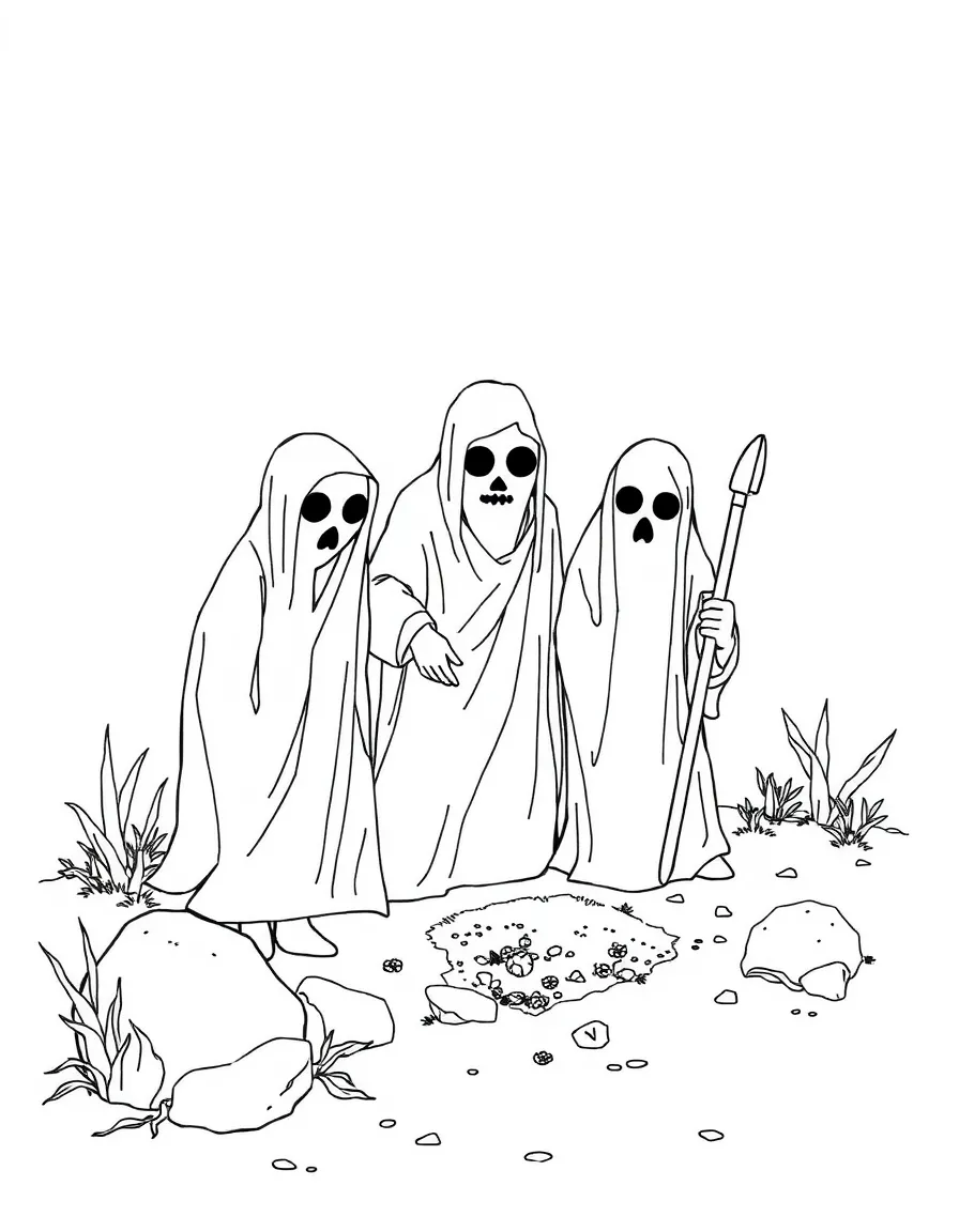 Ghost archaeologists uncovering their own past lives