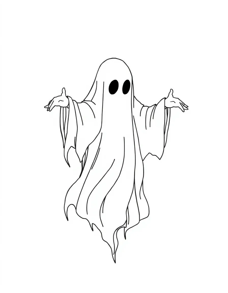 A ghost whose form changes with the tides