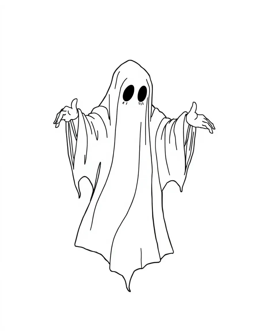 A ghost whose form shifts with each passing hour
