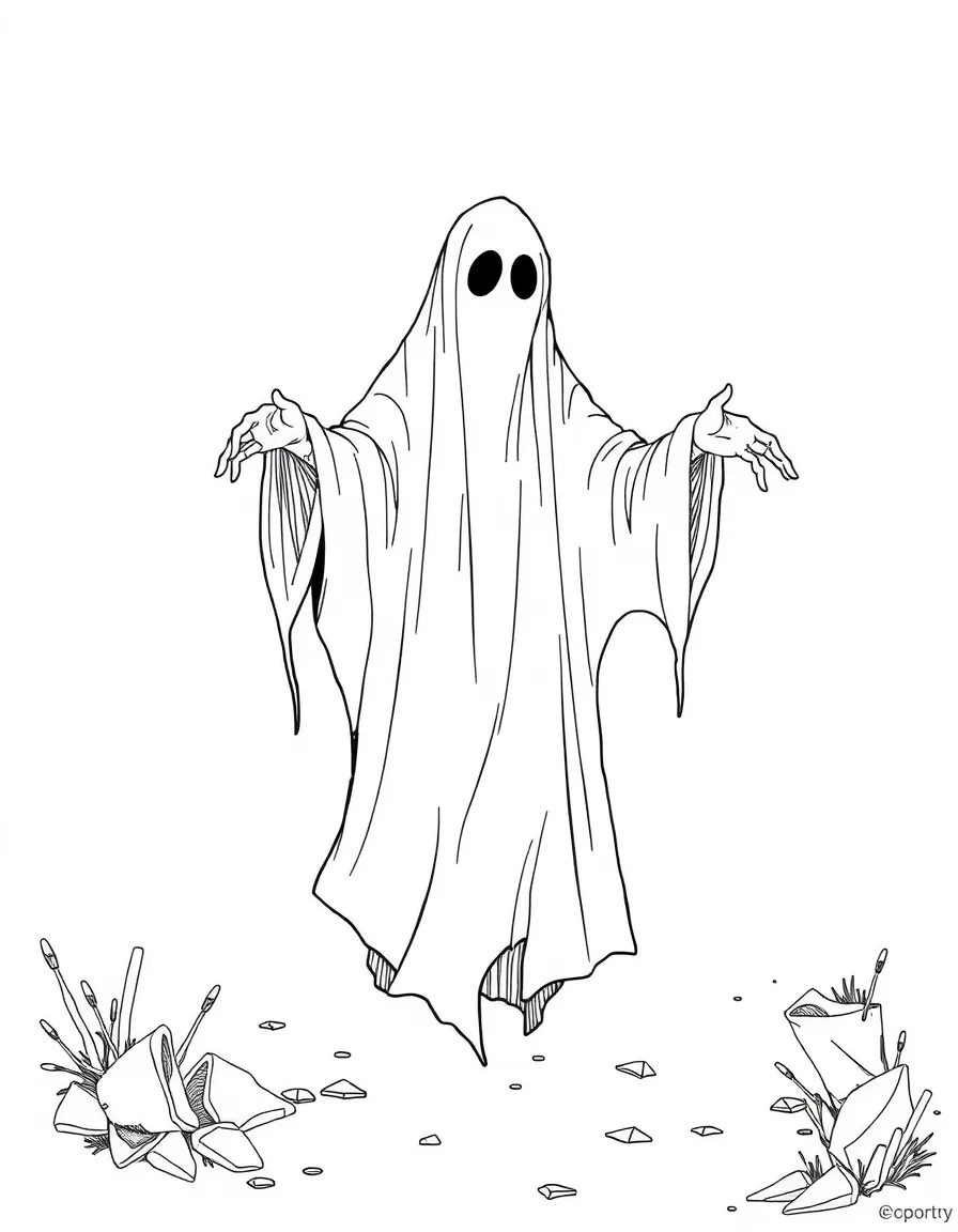 A ghost whose body reveals the future of abandoned places