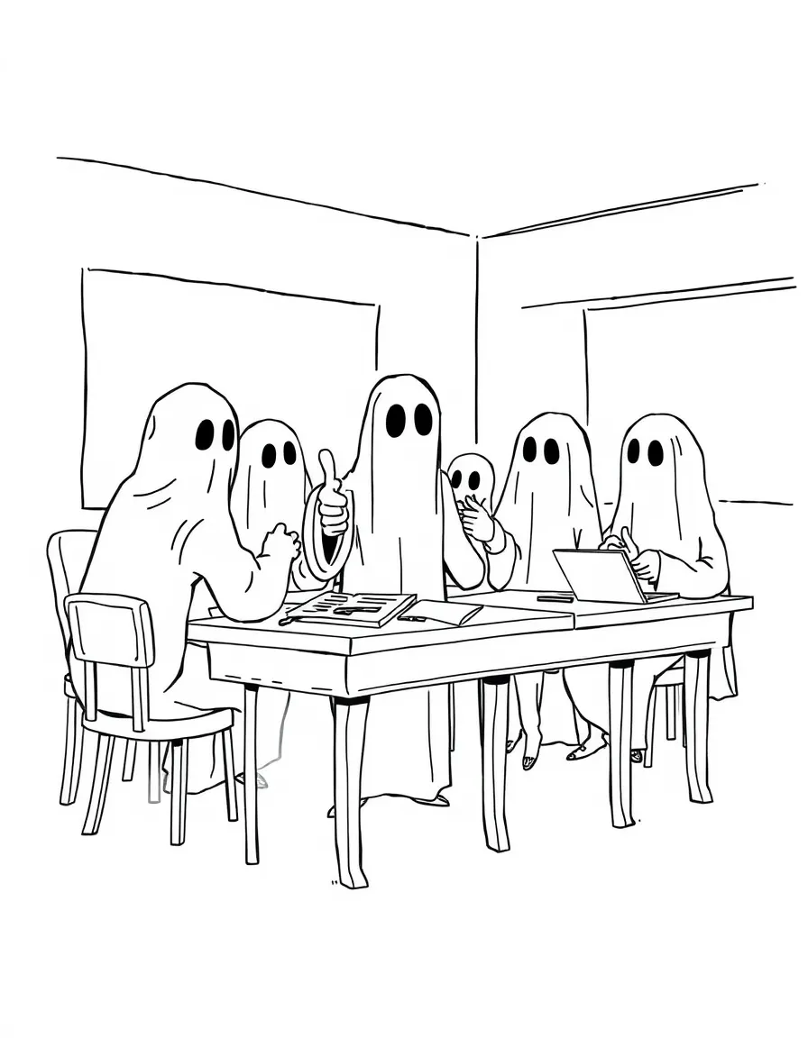 Ghost teachers conducting classes for forgotten subjects
