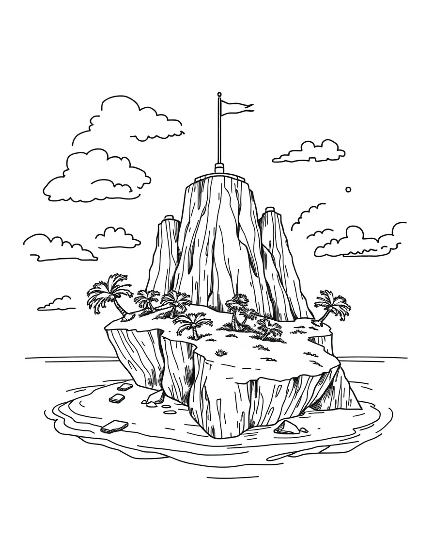 A detailed illustration of atomic nuclear stability island