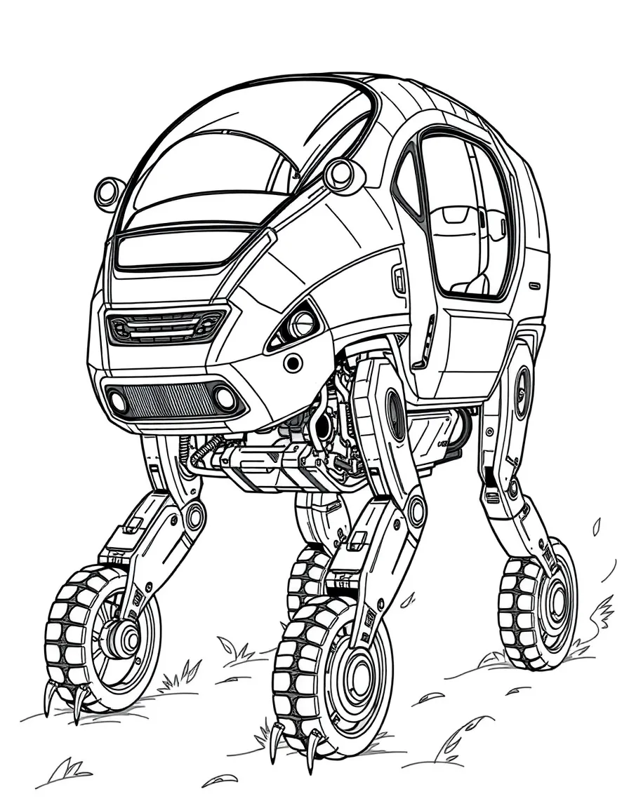 A bio-mimetic vehicle inspired by animal movement