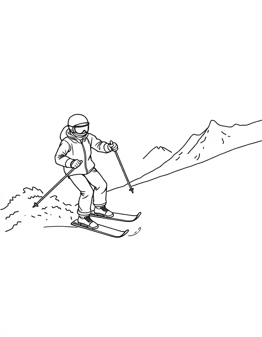 Skiing