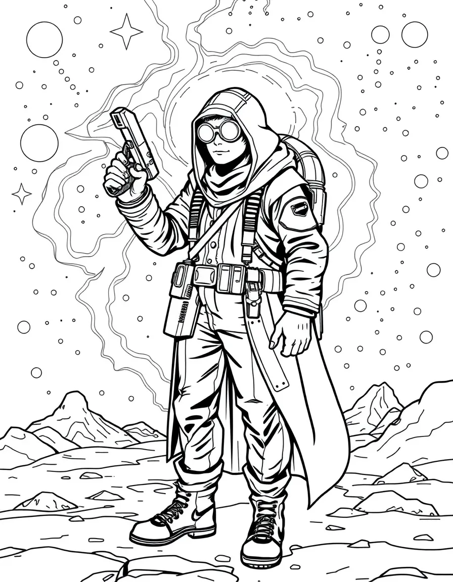 A dimensional traveler with reality-warping device
