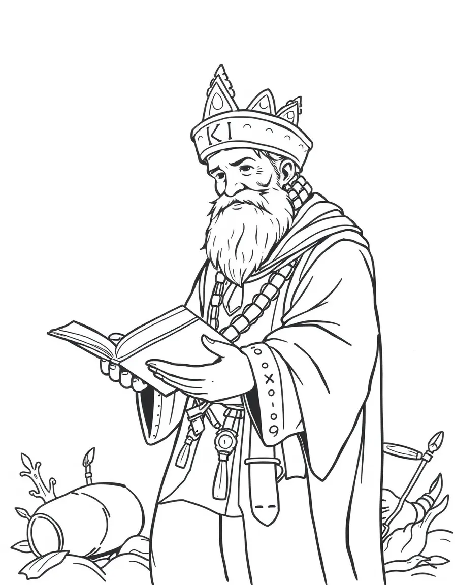 A history keeper preserving knowledge of the old world