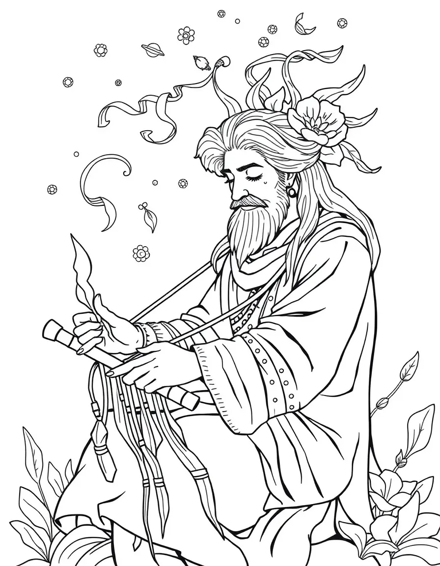 A dream weaver crafting aspirations into reality
