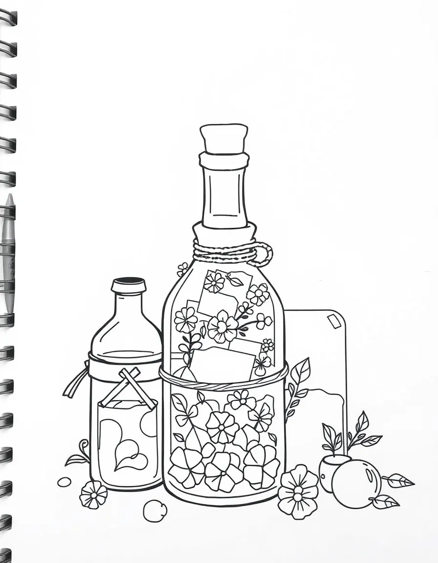A memory collector with bottled recollections