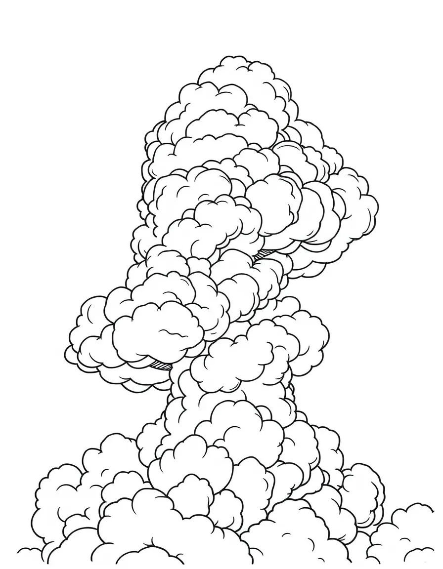 A cloud sculptor shaping weather patterns