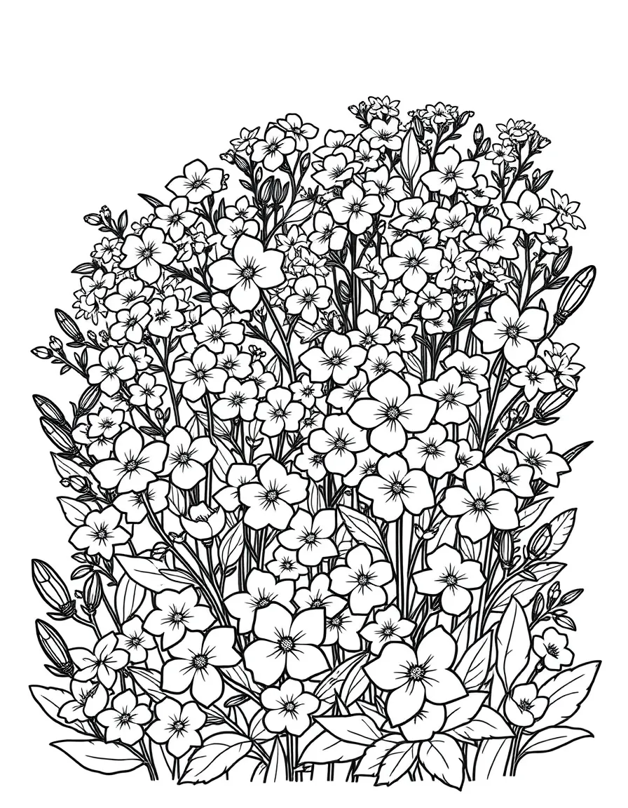 Phlox creating a carpet of spring color
