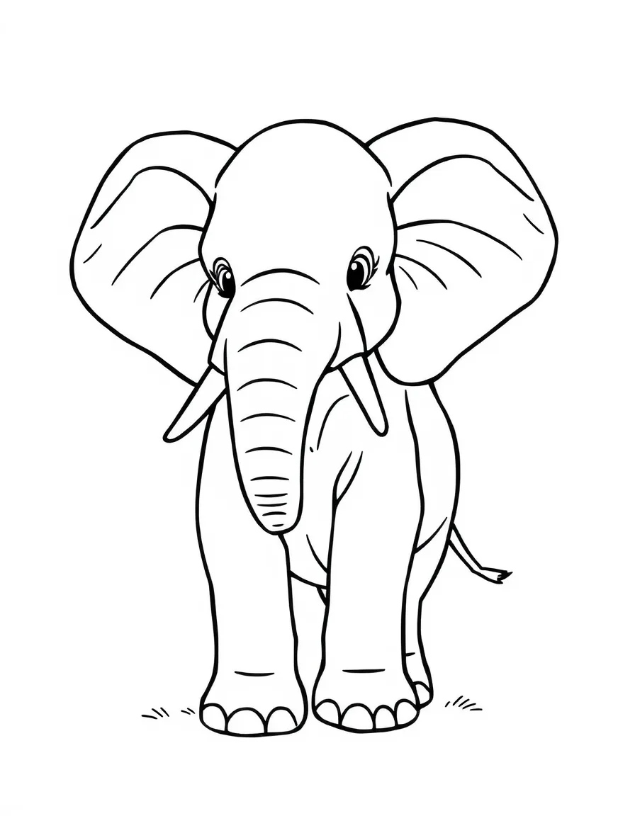 An elephant standing on its hind legs.