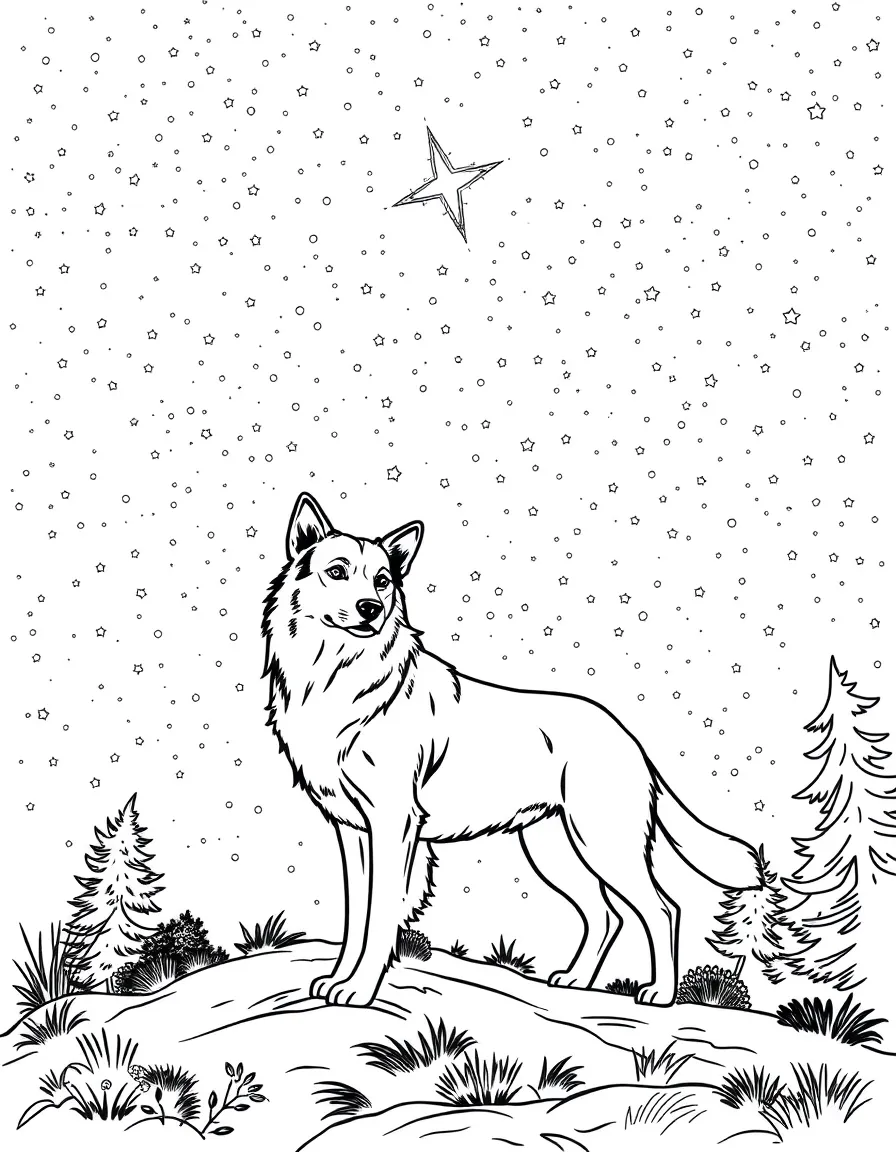 Canis Major with the brightest star Sirius