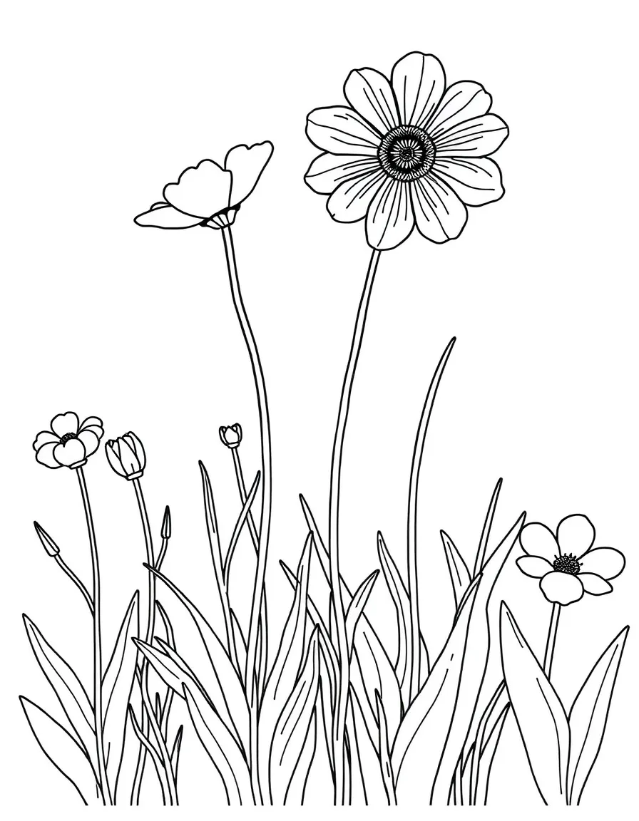 Flowers that float above the ground and follow passersby