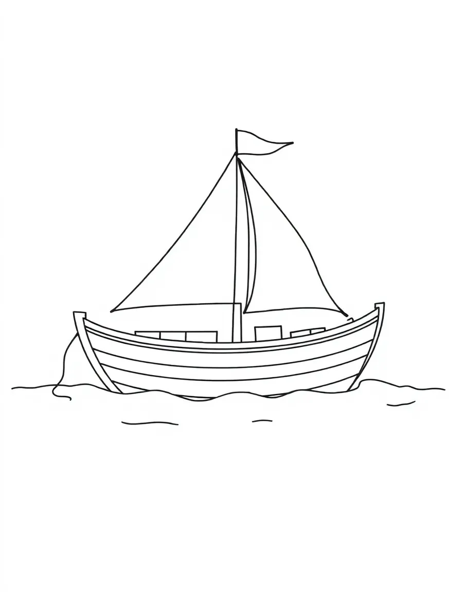 Simple boat designs children could build themselves