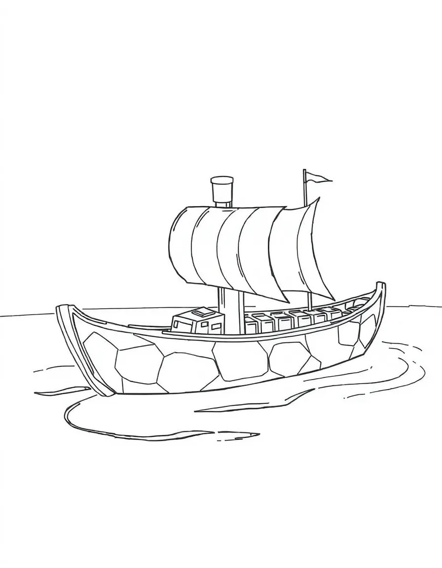Boats made from unusual materials (ice, concrete, plastic bottles)