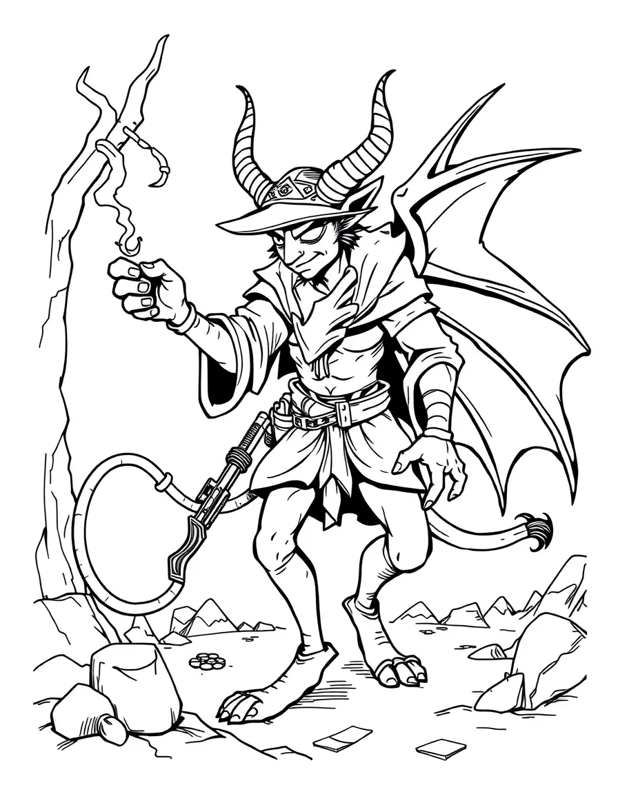 Detective djinn tracking down missing wishes