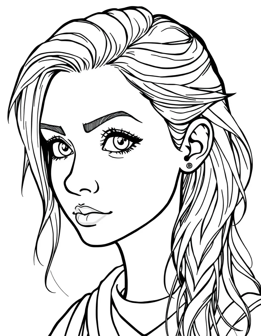Tonks changing her hair color and facial features