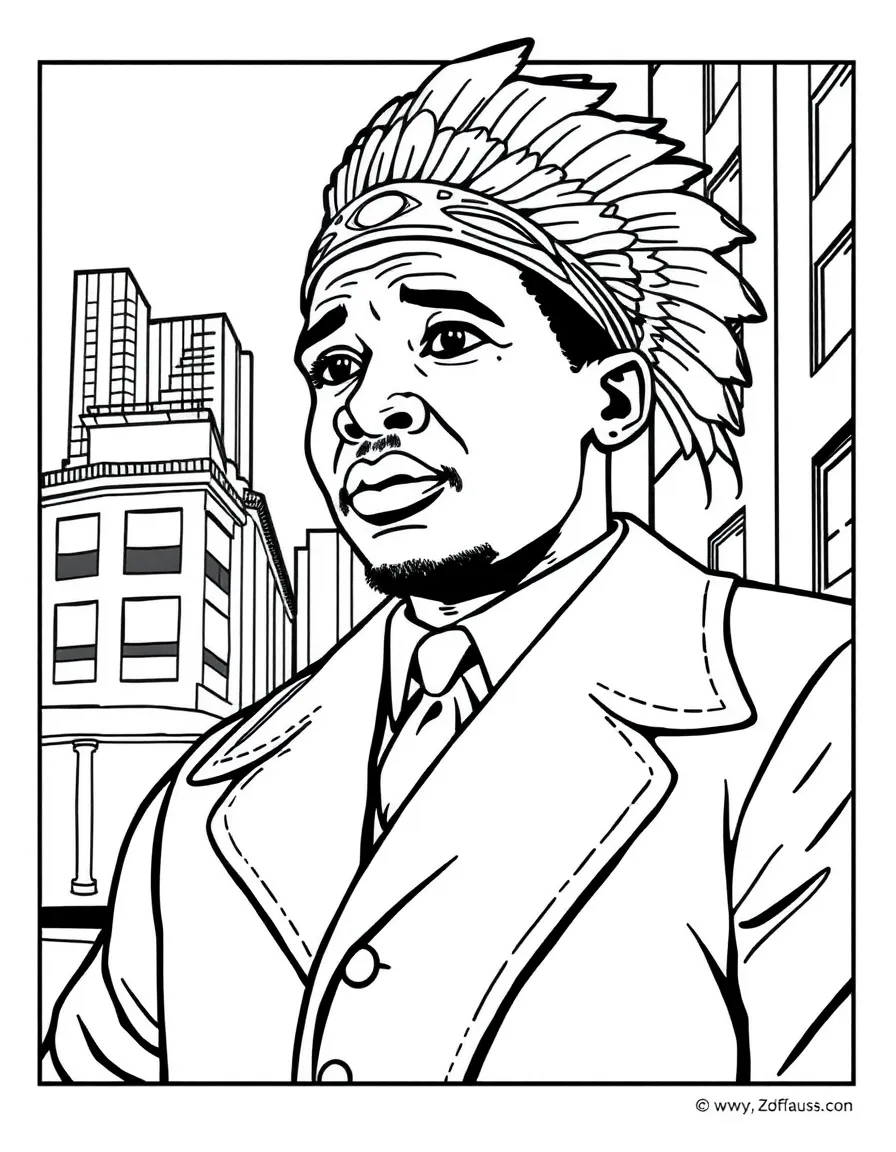 Bigger Thomas from "Native Son" in 1930s Chicago