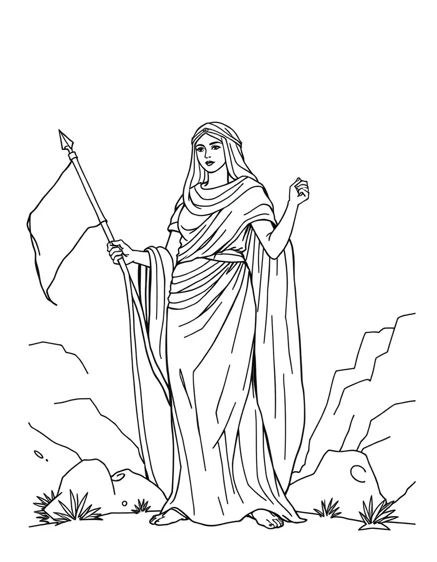 Persepolis' Marjane with her rebellious stance in Iran