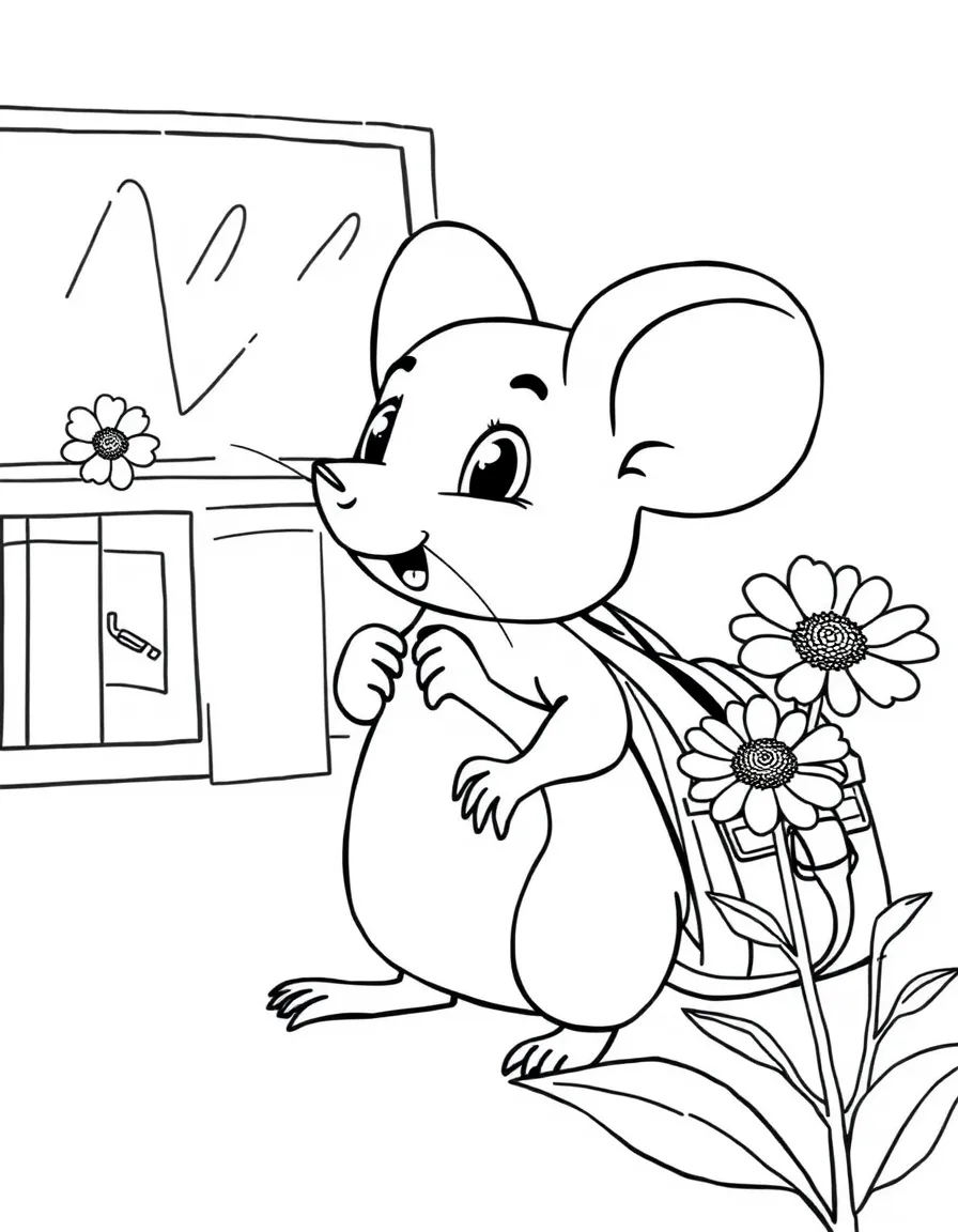 Chrysanthemum the mouse dealing with teasing at school