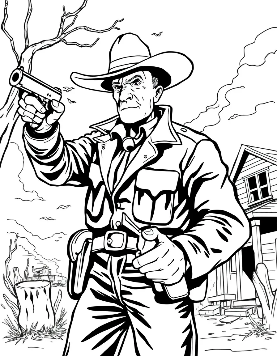A small town sheriff investigating strange occurrences