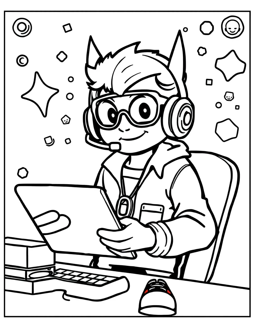 A tech-savvy sidekick providing remote support