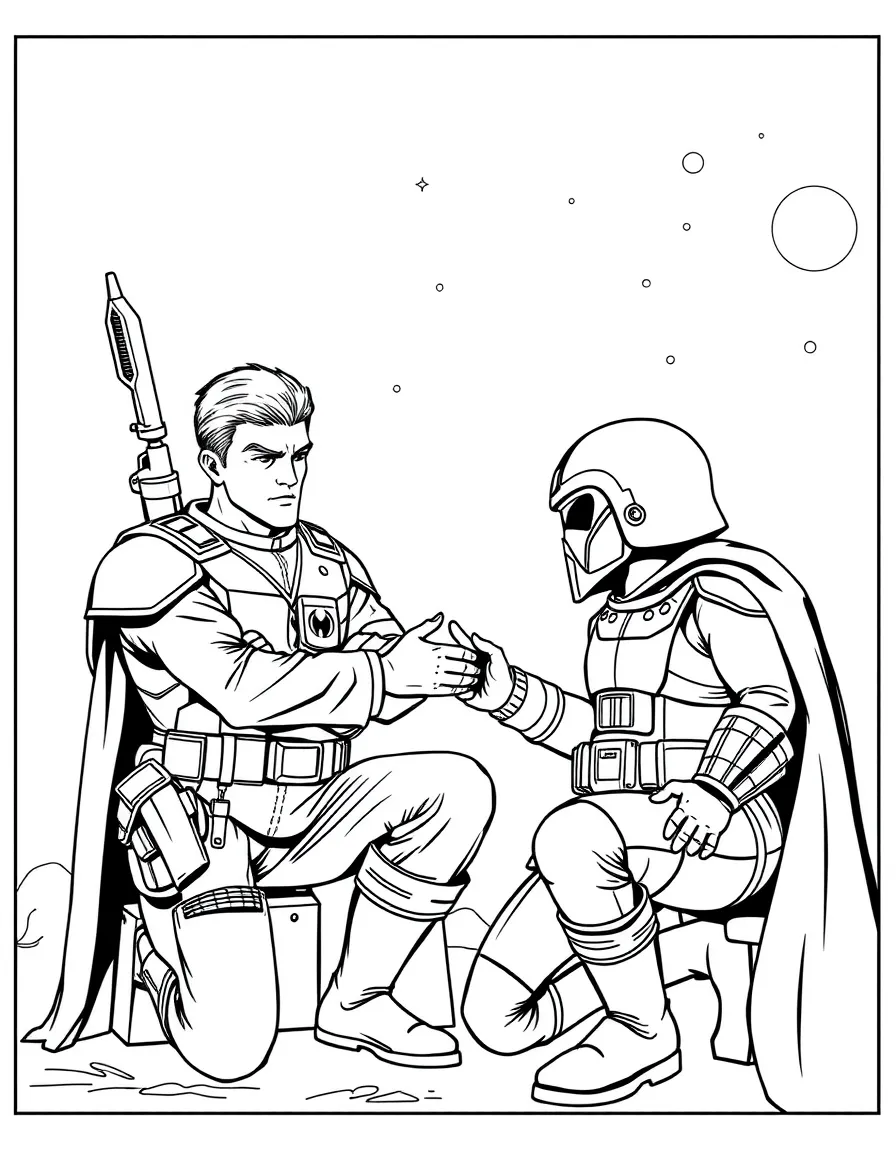A mentor training the next generation of heroes