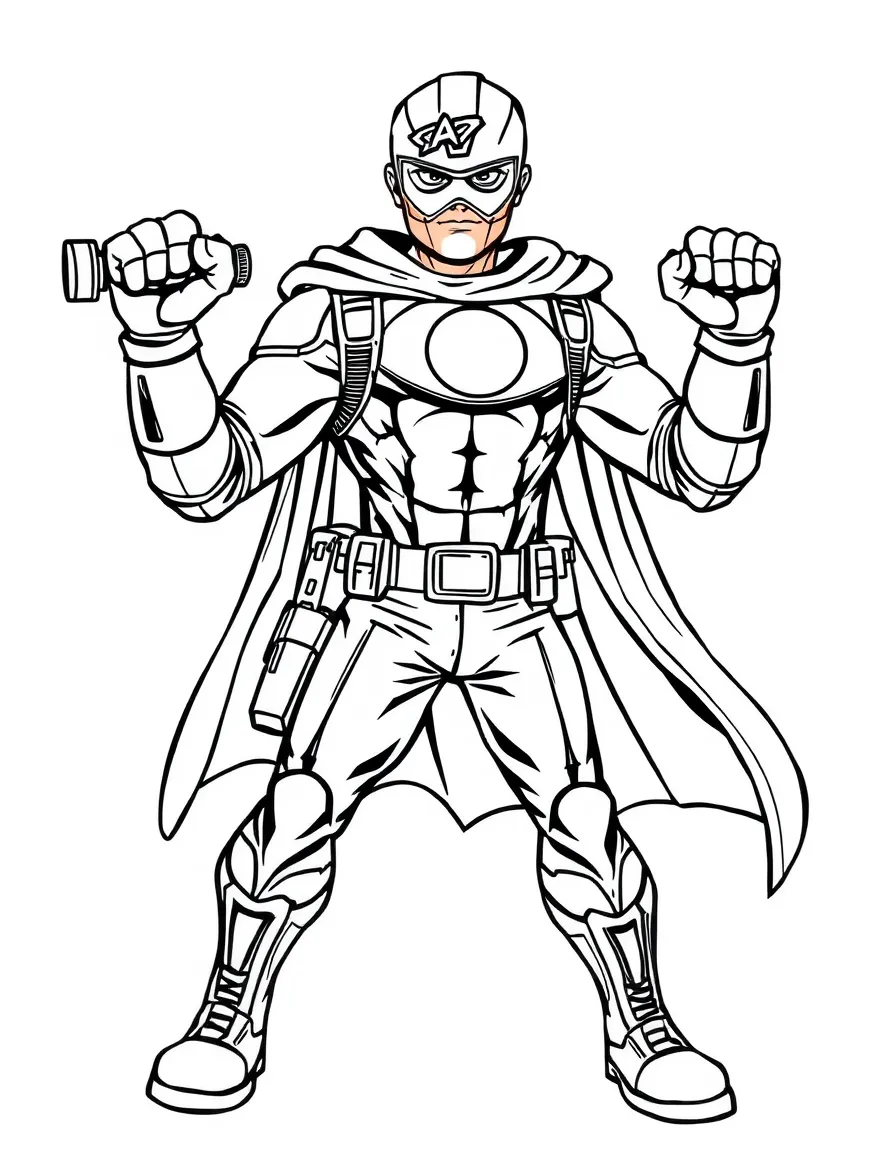 A hero's training equipment designed for super powers