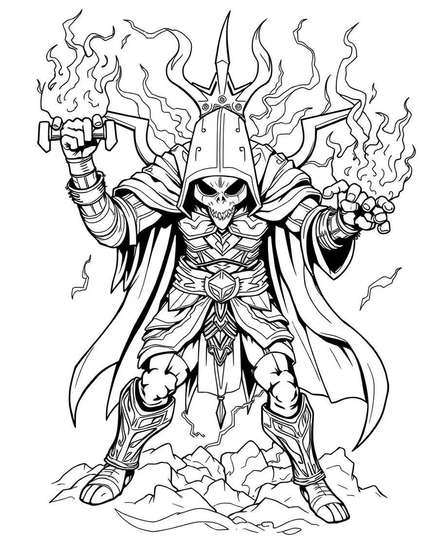 A cursed artifact affecting a hero's powers