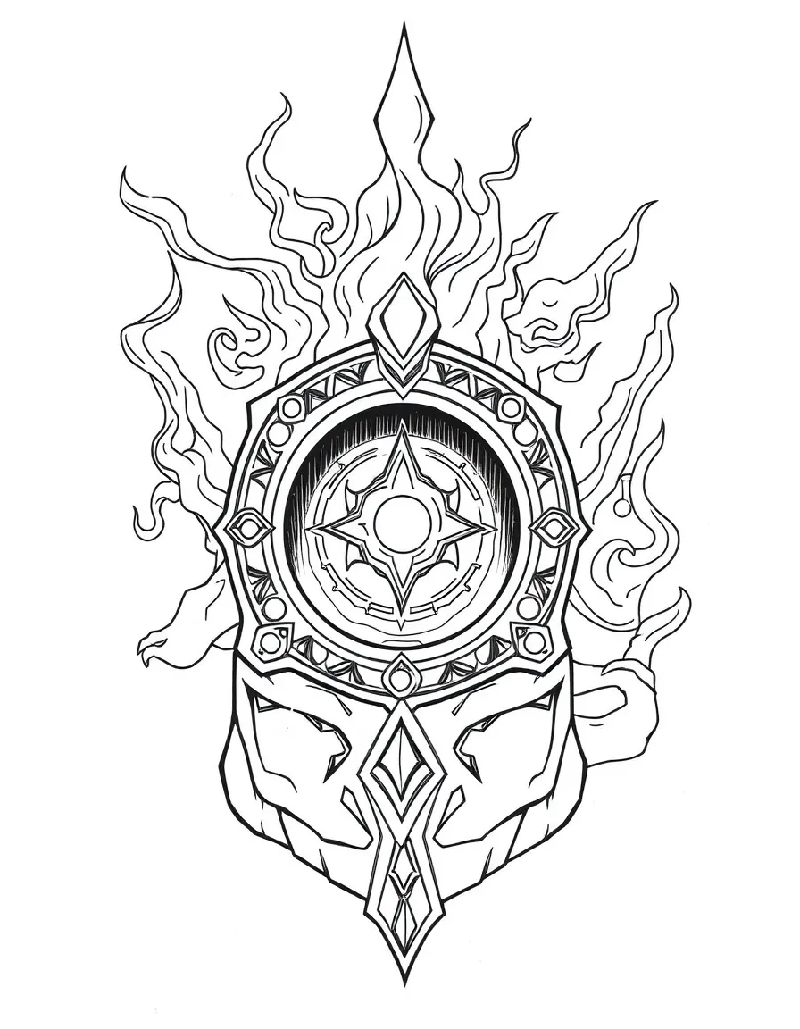 An artifact revealing secrets about a hero's origin