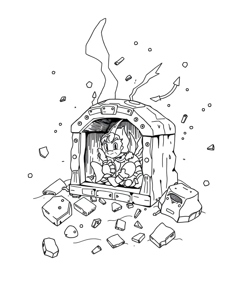 A quest to collect pieces of a scattered artifact