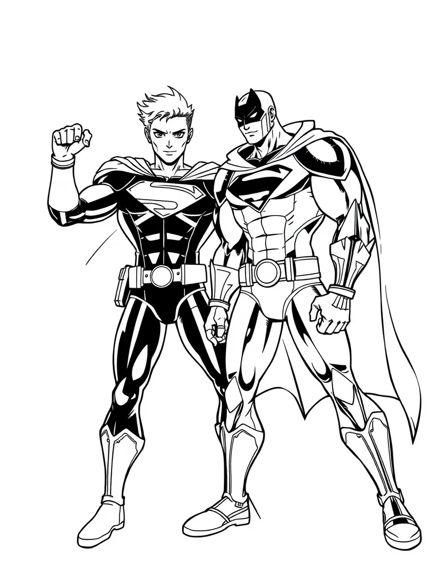 A hero and former rival becoming allies