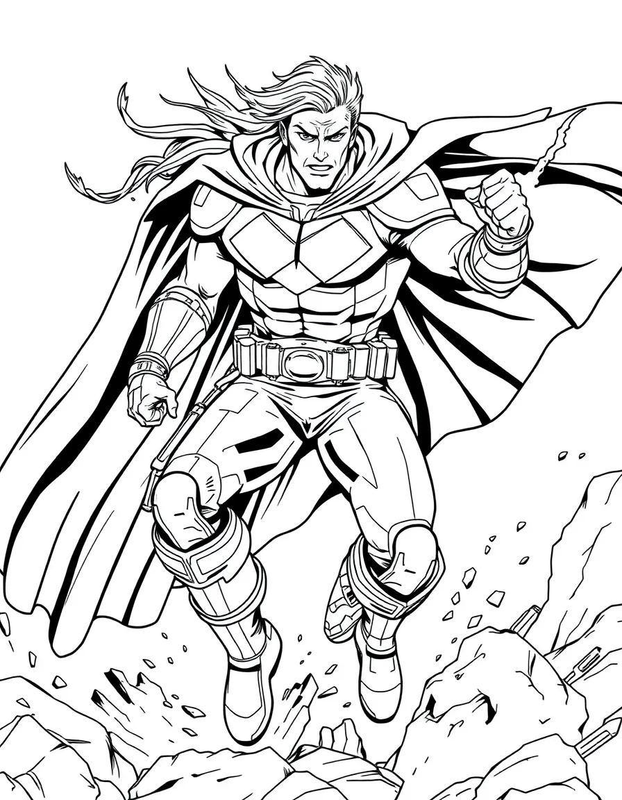 A hero returning to action after a long recovery