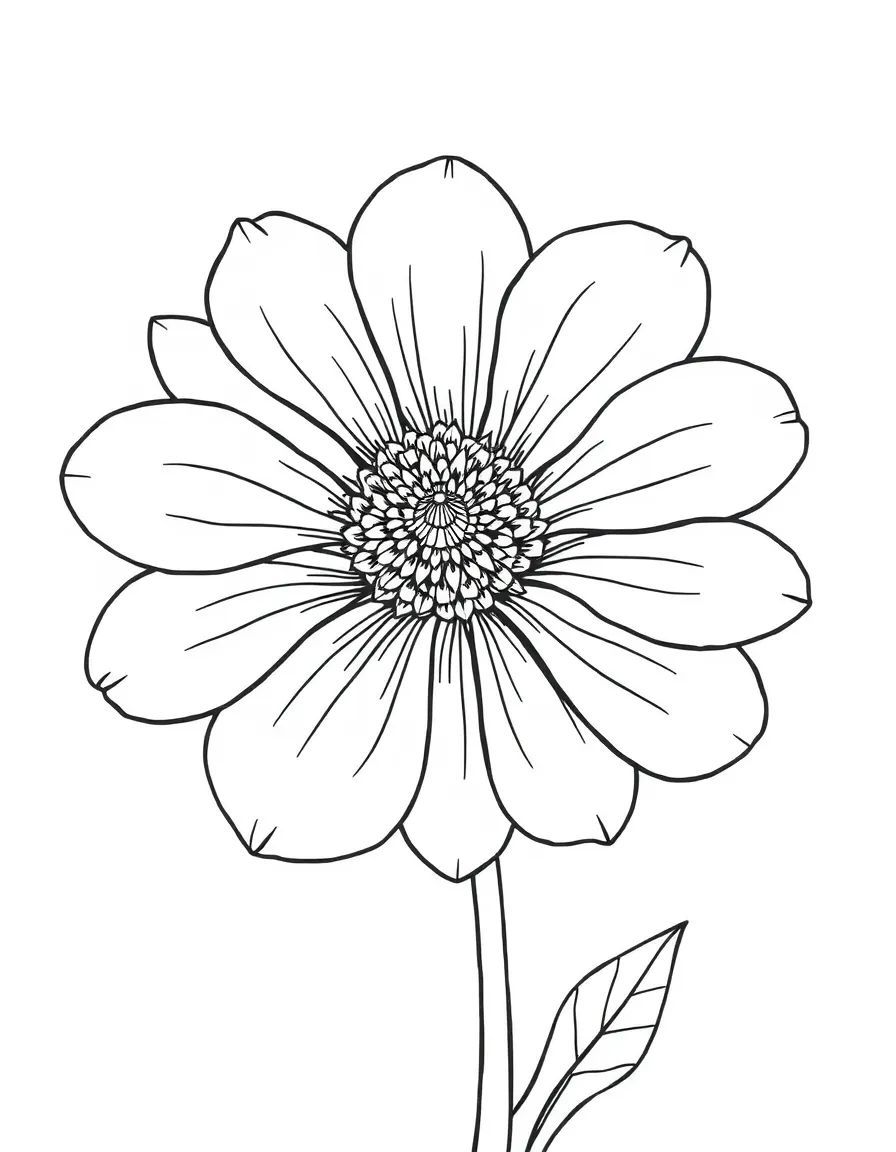 A detailed cross-section of a flower showing parts