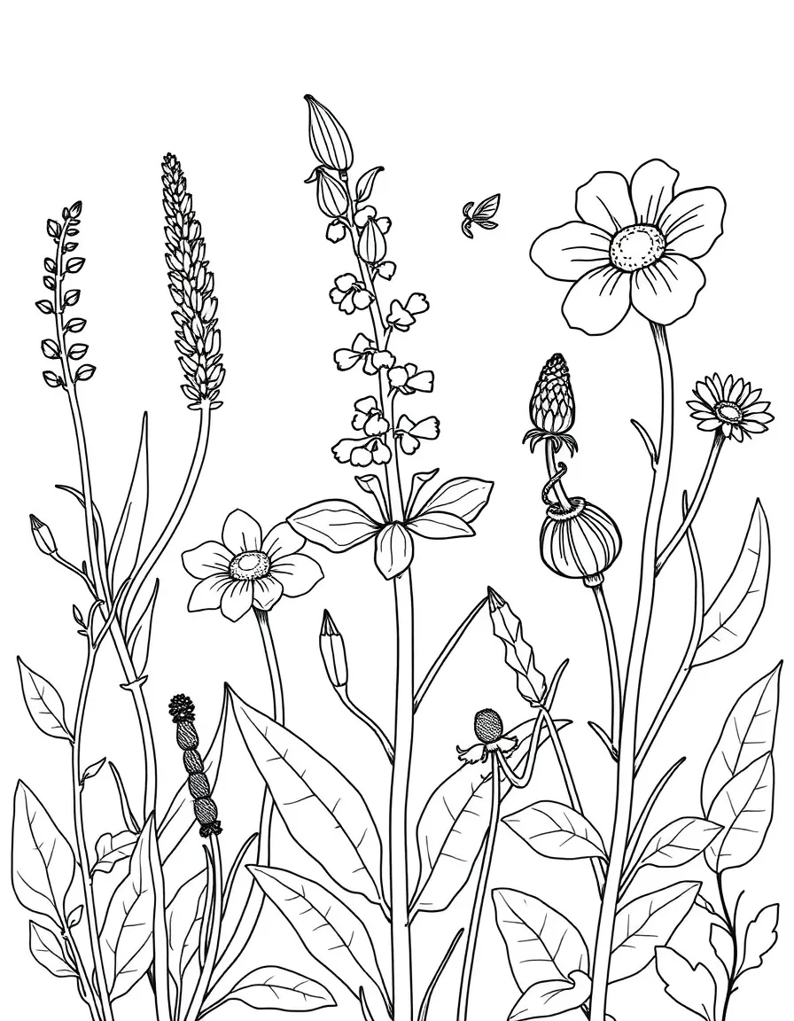 Medicinal plants with their traditional uses